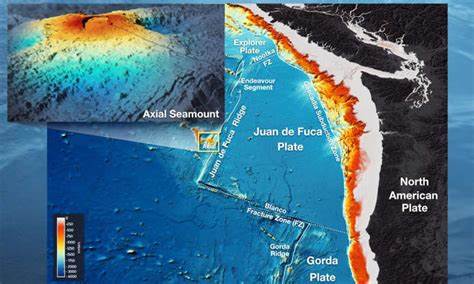 Underwater volcano off US west coast is set up erupt 'any day'