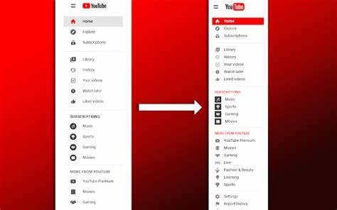 YouTube Redux – Replicate old YouTube look and features
