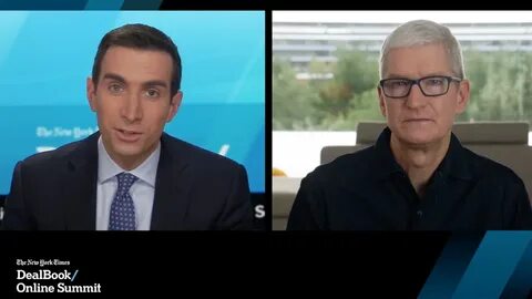 DealBook Online Summit: DealBook Online Summit: Tim Cook on Crypto, Adam Neumann on Regrets (Published 2021) - The New York Times