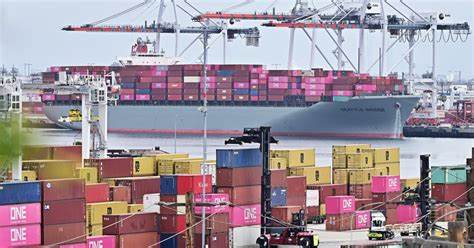 Chinese goods with 145% tariffs arriving in LA. Expect shortages and price hikes