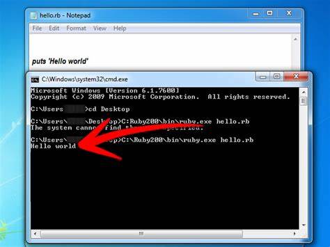 Hello World in Ruby