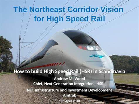 How to Build High-Speed Rail on the Northeast Corridor