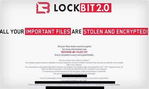 Ransomware group LockBit appears to have been hacked