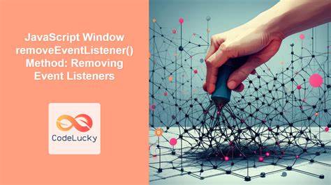Quick Tip: Avoid event listeners on the window object