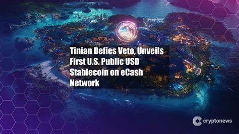 Tinian Defies Veto, Unveils First U.S. Public USD Stablecoin on eCash Network