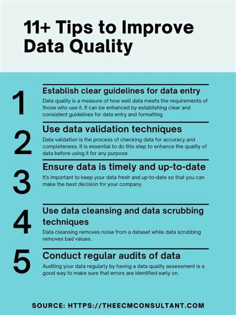 How to Improve Data Quality