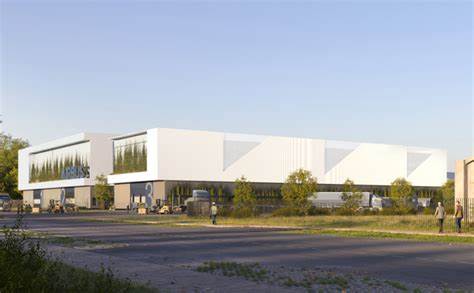 Eiffage Construction delivers three production halls for Airbus Atlantic in Rochefort, France
