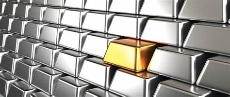 Gold- und Silberbarren. Grafik: ravitaliy-Freepik.com