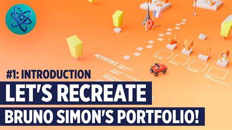 Bruno Simon: Portfolio website as a 3D car course