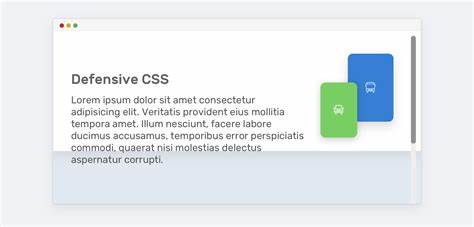 Defensive CSS