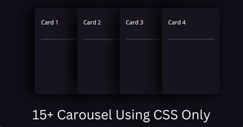 CSS Carousel Gallery