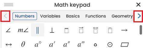 Mathpad: A mathematical keypad for students and professionals