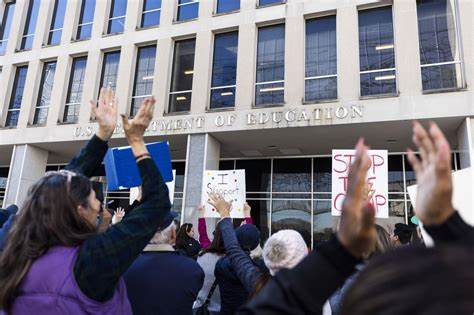 Democratic senators want an investigation into Trump's Education Department cuts