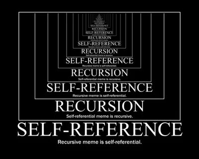 Self-Referential Abstractions