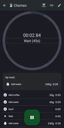 Cofi: Free and open-source coffee brew timer
