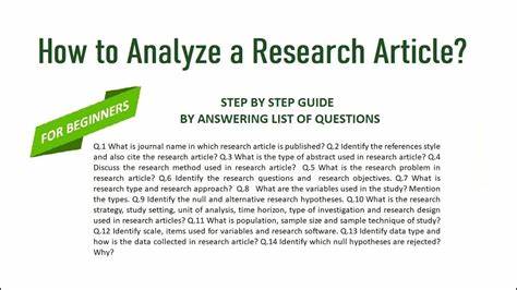 Search and Analyze the Research