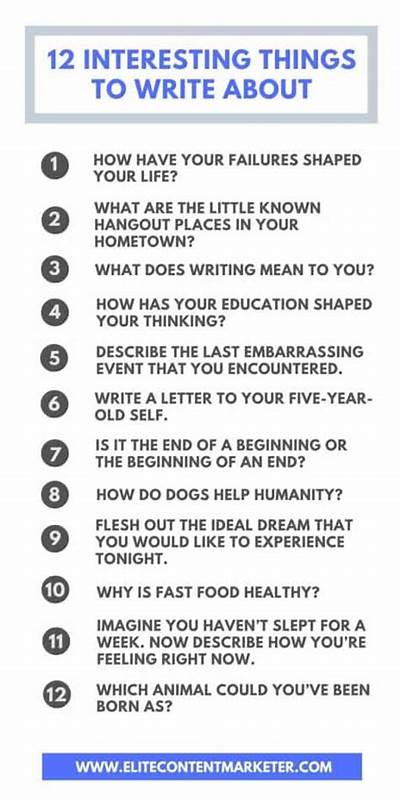 I go about finding interesting things to write about [Thread]