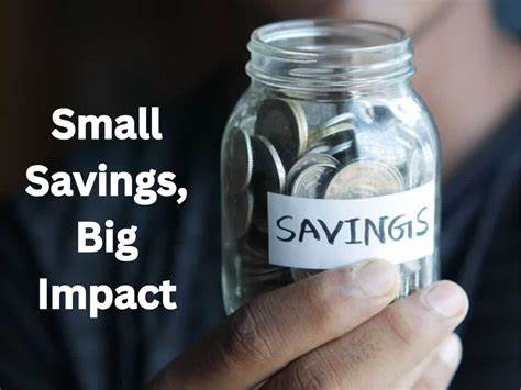 Impact of Small Savings over Time