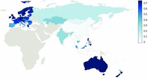 A Dataset on Linguistic Connectivity Across and Within Countries