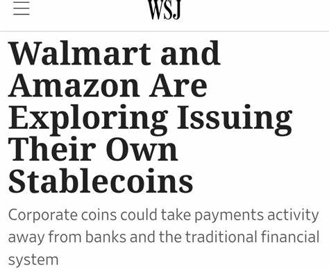 Walmart And Amazon Consider Launching Crypto Stablecoins