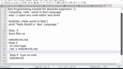 Red Programming Language