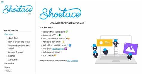 Shoelace: A forward-thinking library of web components