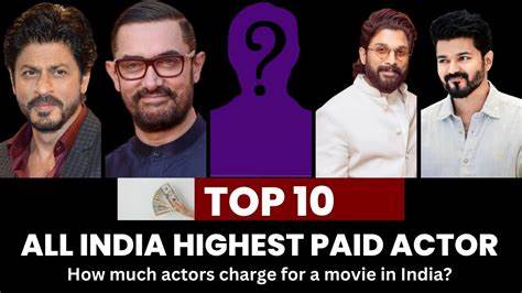 Top 10 highest paid actors in India 2024