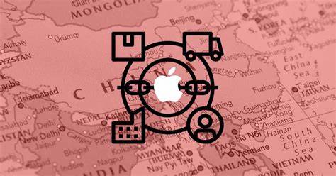 China Captured Apple Supply Chain