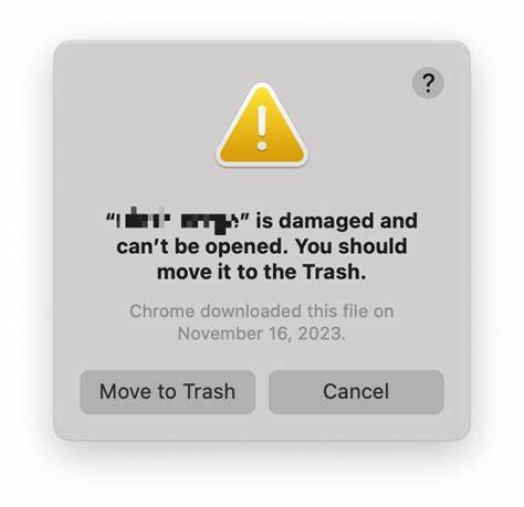 The macOS Quarantine Bit Error Message Is Bad