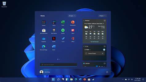 Microsoft shares rare look at Windows 11 Start menu designs it explored