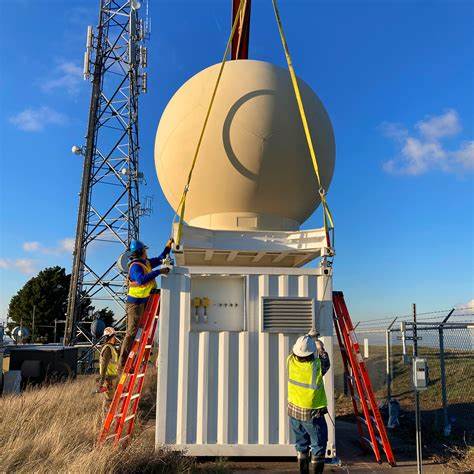 Sharing data from a radar system built and installed right outside a house