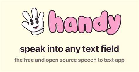 Show HN: Handy – Free open-source speech-to-text app written in Rust