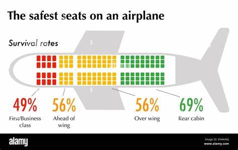 Statistically, is there a safest seat on the plane if it crashes?