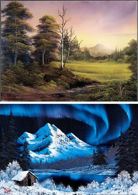 Why it's nearly impossible to buy an original Bob Ross painting