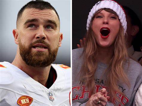 Travis Kelce wirft den „Brads and Chads“ vor, Taylor Swift beim Spiel Chiefs vs. Patriots auszubuhen – AOL
