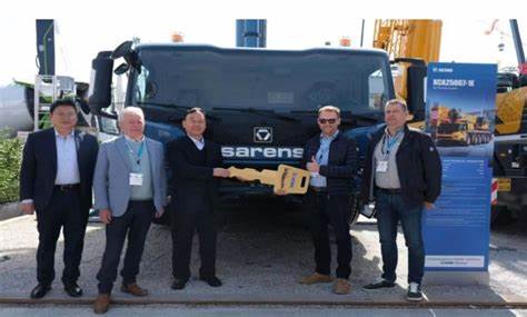 XCMG Machinery partners with Sarens Group to enhance heavy lifting operations