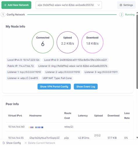 EasyTier – P2P mesh VPN written in Rust using Tokio