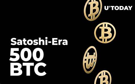 Aktivierte Bitcoin-Adresse aus der Satoshi-Ära mit 500 BTC jetzt 2.808-mal mehr wert als 2011 – U.Today

