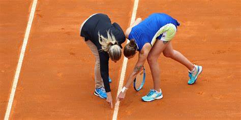 Tennis adopted electronic line calling on clay and created a ball-mark monster