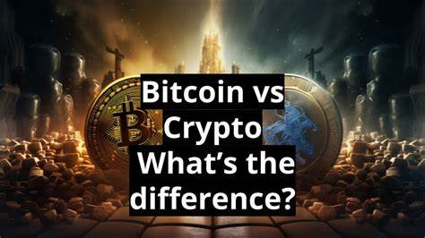 The Most Important Difference Between Bitcoin And Crypto - Forbes