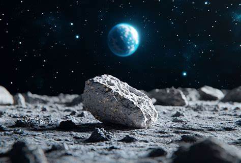 Why are some rocks on the moon highly magnetic?