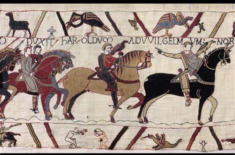 The Bayeux Tapestry with knobs on: what do its 93 es tell us?