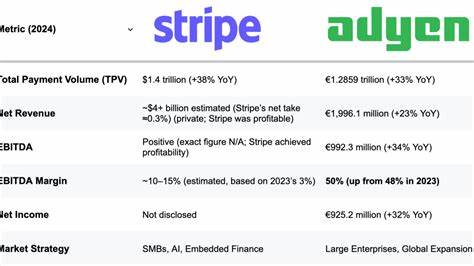 Deep Dive: Stripe vs. Adyen: Comparing 2024 Performance