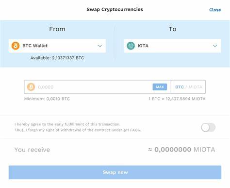 Bitpanda introduces Swap, a feature that allows to instantly exchange one cryptocurrency for another