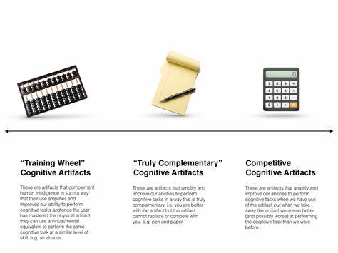 Cognitive Artifacts: Complementary and Competitive