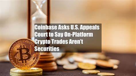 Coinbase seeks ruling that crypto trades on its platform aren't securities