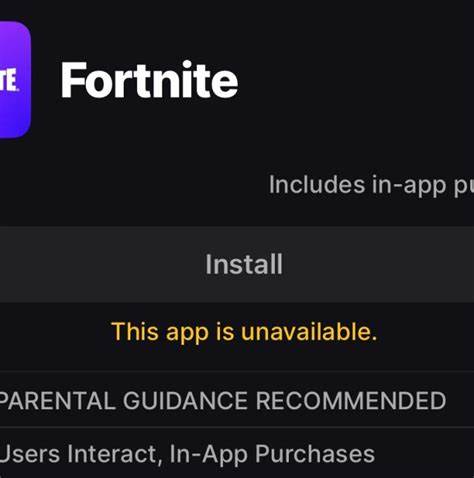 Apple blocks Fortnite's App Store return as downloads fail in Europe