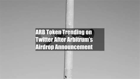 ARB Token Trending on Twitter After Arbitrum’s Airdrop Announcement - CoinDesk