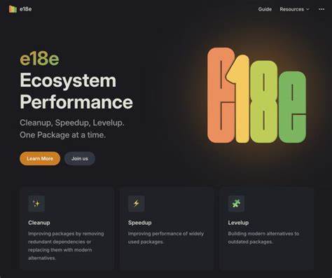 JavaScript Ecosystem Performance