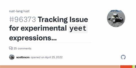 Tracking Issue for experimental yeet expressions (feature(yeet_expr))